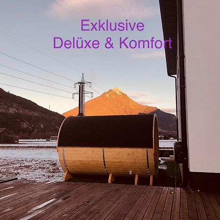 Deluxefort Fuer 10 Gaeste Mit Eigenem Whirlpool Und Fasssauna Imst Zewnętrze zdjęcie