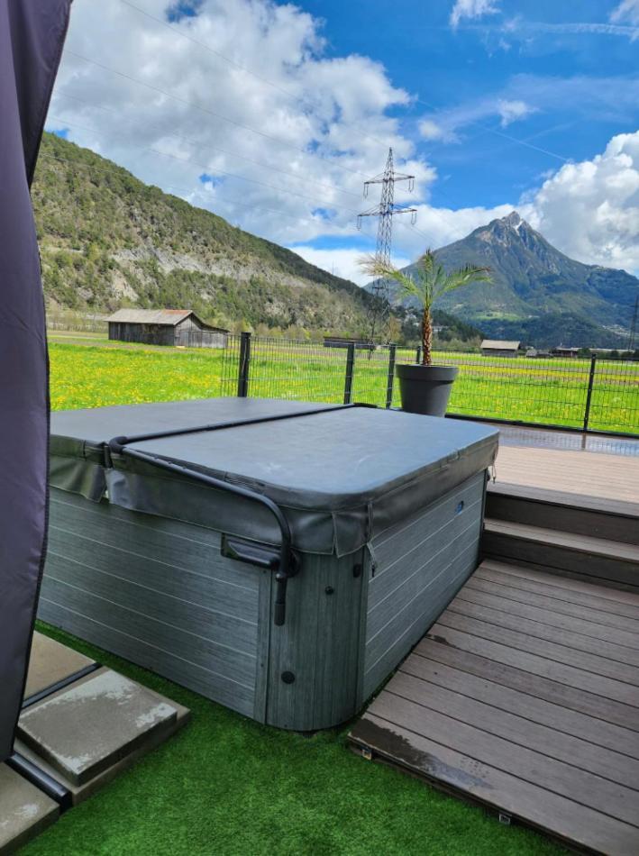 Deluxefort Fuer 10 Gaeste Mit Eigenem Whirlpool Und Fasssauna Imst Zewnętrze zdjęcie